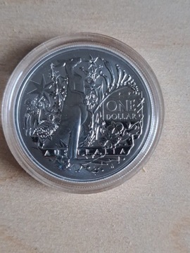 Srebrna moneta 1oz 999.9 Nowa Oryginał 2021r