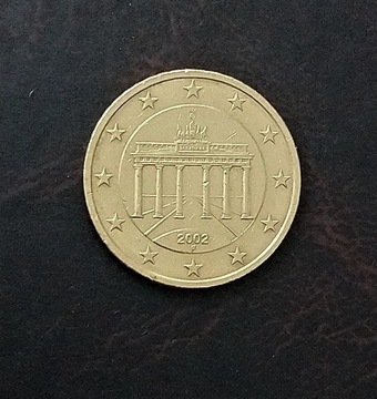 50 euro cent  NIEMCY 2002 F 