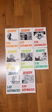 Zeszyty Literackie nr 126, 127, 128, 129, 130-133