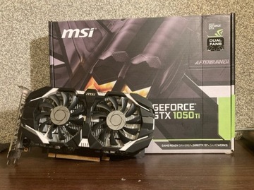 Karta graficzna Nvidia GeForce MSI GTX 1050 Ti 4GB