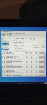  Dysk twardy 500GB MK5055GSX GW ROZRUCH WAWA