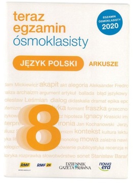 Teraz egzamin ósmoklasisty. Język polski. Arkusze.