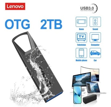 Pendrive 2TB Lenovo High Speed Metal