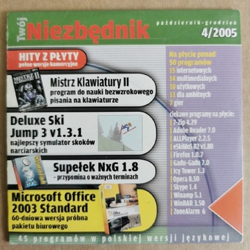 Komputer Świat Twój Niezbędnik 2005 4 CD