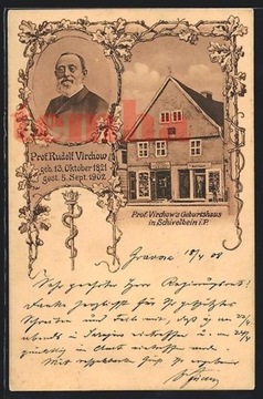 ŚWIDWIN Schivelbein dom prof. Virchov 1908