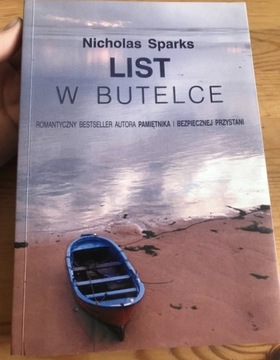 List w butelce Nicholas Sparks