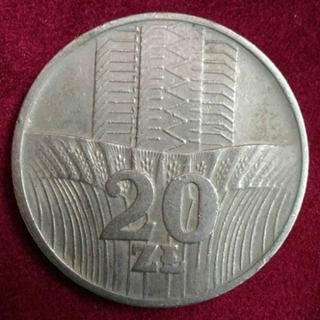 Moneta 20zł 1976 rok 