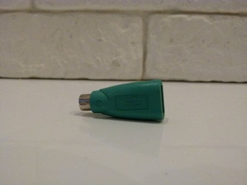 Przejściówka, konwenter PS2 męski na USB żeński