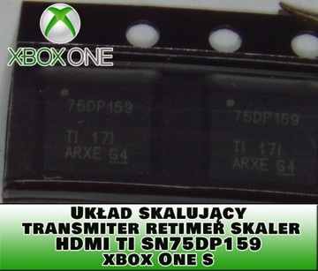 Skaler HDMI 75DP159 Xbox One S + możliwy montaż