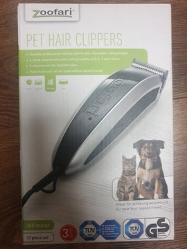 Zestaw do strzyżenia psów Zoofari Pet hair clip