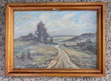 Obraz olejny, Krajobraz, O.Bem 1992