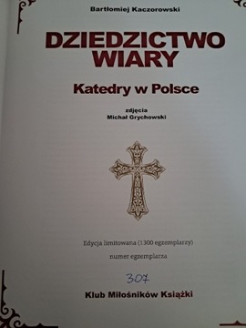 Dziedzictwo wiary, nr 307, Bartłomiej Kaczorowski