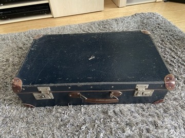 Duża walizka vintage, antyk