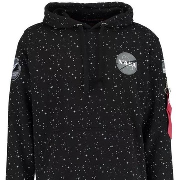 Alpha Industries NASA STARRY bluza z kapturem