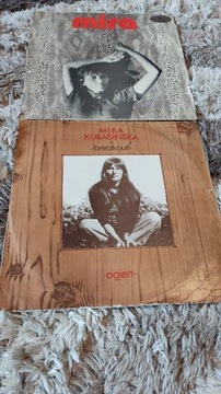 2 lp Mira Kubasińska -Ogień,Mira płyty winylowe 