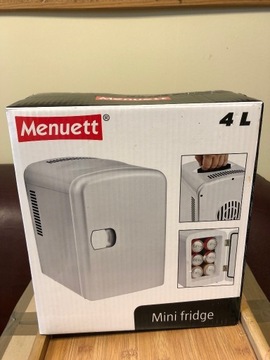Mini lodówka Menuett 4L,nowa!