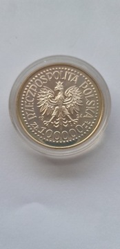 srebna moneta 100000zł z 1994r 