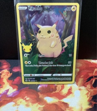 Karta Pokemon TCG Celebrations Pikachu