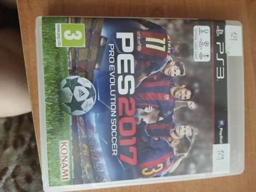 Pro Evolution Soccer 2017 (PES 17) Sony PlayStation 3 (PS3).