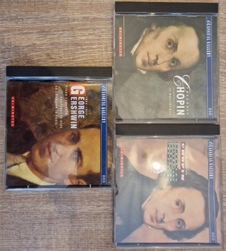 3 cd Chopin Gershwin klasyczna classical gallery