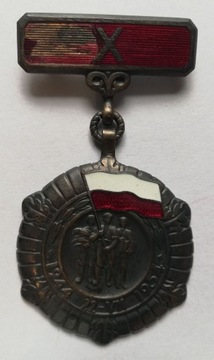 Medal 10-lecia Polski Ludowej - oryginał