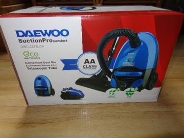 Odkurzacz workowy Daewoo DWC 212TL/2A - nowy