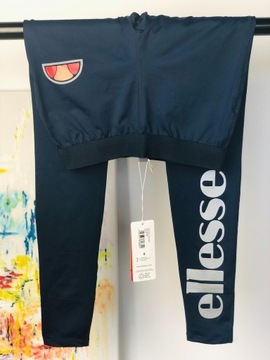 Granatowe leginsy Ellesse rozmiar S