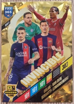 Panini FIFA 365 2024 Invincible X-RARE