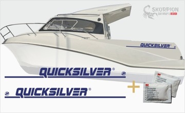 Naklejki na łódź łódkę QUICKSILVER (2)