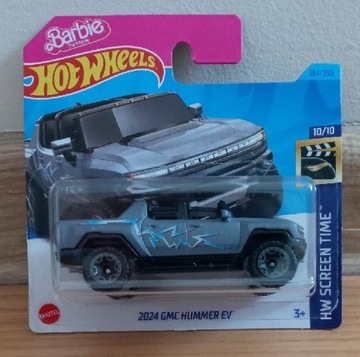 Hot Wheels 2024 GMC Hummer EV - edycja Barbie