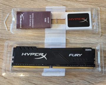 HyperX 16GB 2400MHz CL15 Fury Black