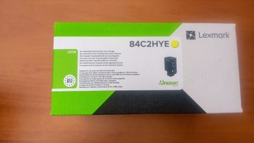 TONER LEXMARK 84C2HYE ORYGINAŁ ZAMKNIĘTY DO CX725