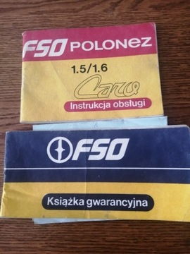 Instrukcja obsługi FSO Polonez 1992