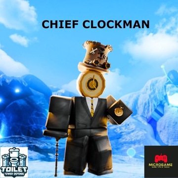 Toilet Tower Defense - CHIEF CLOCKMAN