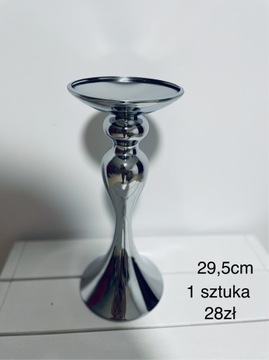 Srebrny kwietnik 29,5 cm