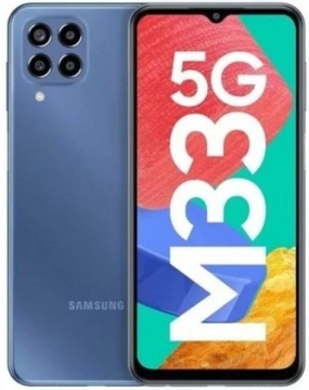 Samsung Galaxy M33 6GB 128GB 5G niebieski Gw 24MCE