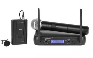 Zestaw Azusa MIK0142 2 x Mikrofon VHF - 2 kanały 