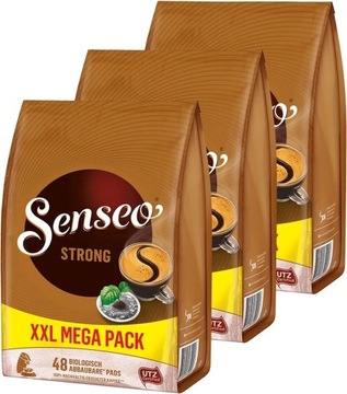 Kawa Senseo Douwe Egberts Philips Strong 3x48 pads