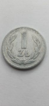 Moneta 1 zł.  1966