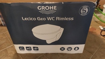 Grohe Solido tylko miska wisząca + deska sedesowa