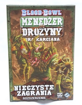 Blood Bowl Menedżer Drużyny Nieczyste Zagrania PL