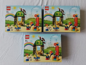 LEGO 40529 Park rozrywki dla dzieci 3 ZESTAWY 