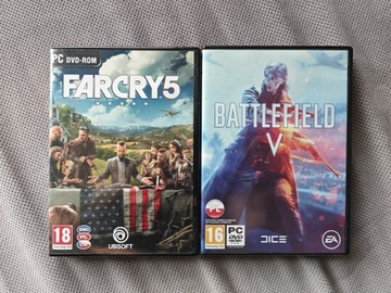 Farcry 5 i Battlefield 5 PC