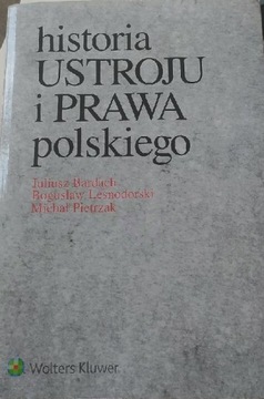 J. Bardach, Historia Ustroju i Prawa Polskiego