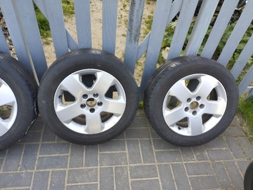 Felgi Aluminiowe + Opony 215/55/16 16'' 5x110 Opel