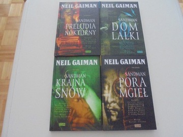 Sandman - Preludia i Nokturny+3. Tomy 1-4. Unikat!