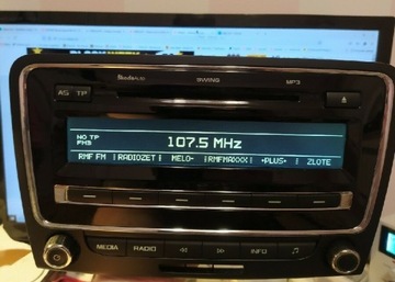 Radio z kodem Skoda Superb II Swing MP3 CD AUX 