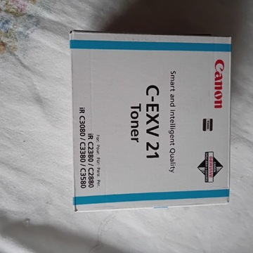 Toner canon c-exv 21 niebieski cyan