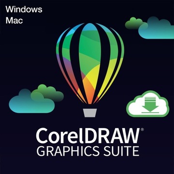 CorelDRAW Graphics Suite 2022 MAC/WINDOWS NA ZAWSZ