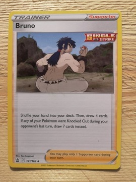 Karty pokemon Trener Bruno 121/163